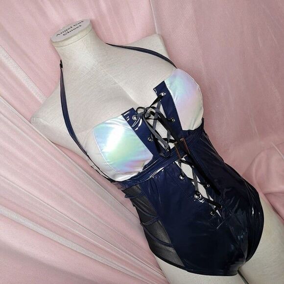 Genshin Impact Eula Cosplay Medium Halloween Costume Playboy Bunny Party Anime - Picture 4 of 11